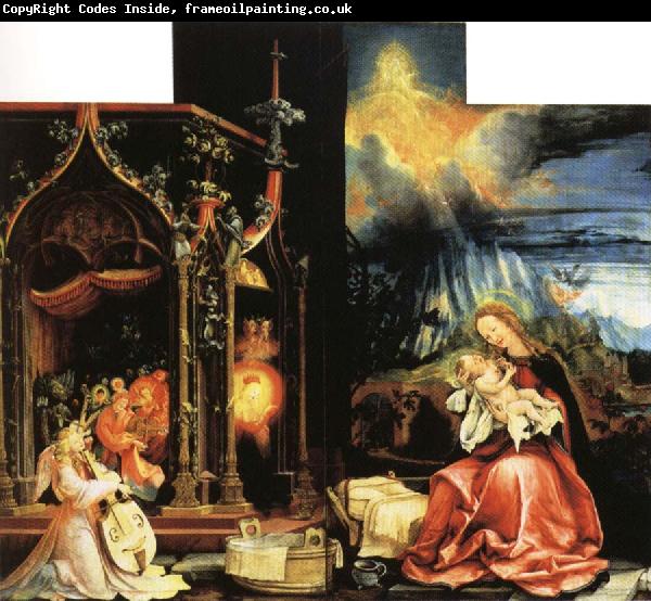 Matthias  Grunewald Isenheim Altar Allegory of the Nativity
